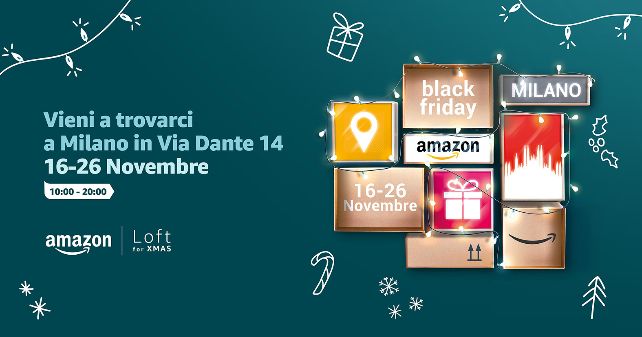 Amazon Loft for Xmas // Source : Amazon.it Amazon Loft for Xmas // Source : Amazon.it