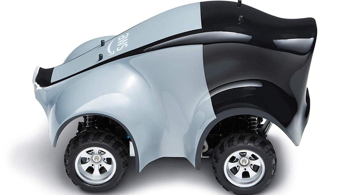 Deep Racer, la mini-voiture autonome d'Amazon Web Services. // Source : Amazon