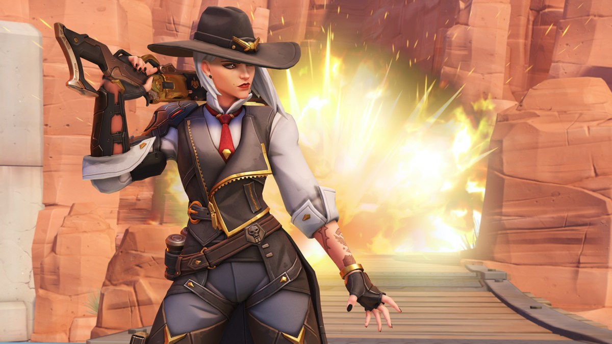 Ashe, 29ème personnage d'Overwatch, annoncé à la BlizzCon 2018 // Source : Blizzard