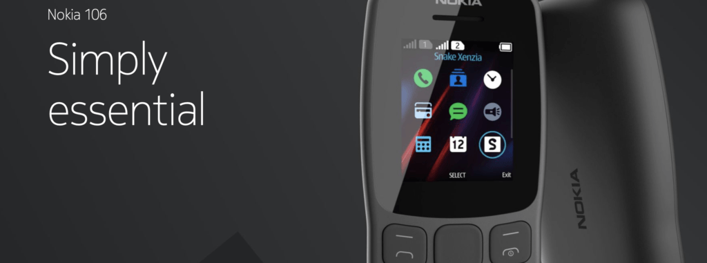 Nokia 106 // Source : Nokia Nokia 106 // Source : Nokia