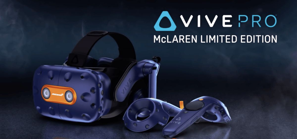 HTC Vive Pro édition McLaren // Source : HTC Vive