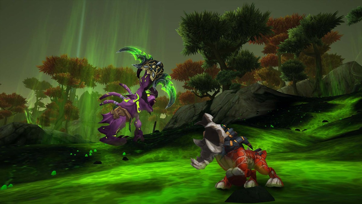 Un combat de mascottes. // Source : Blizzard