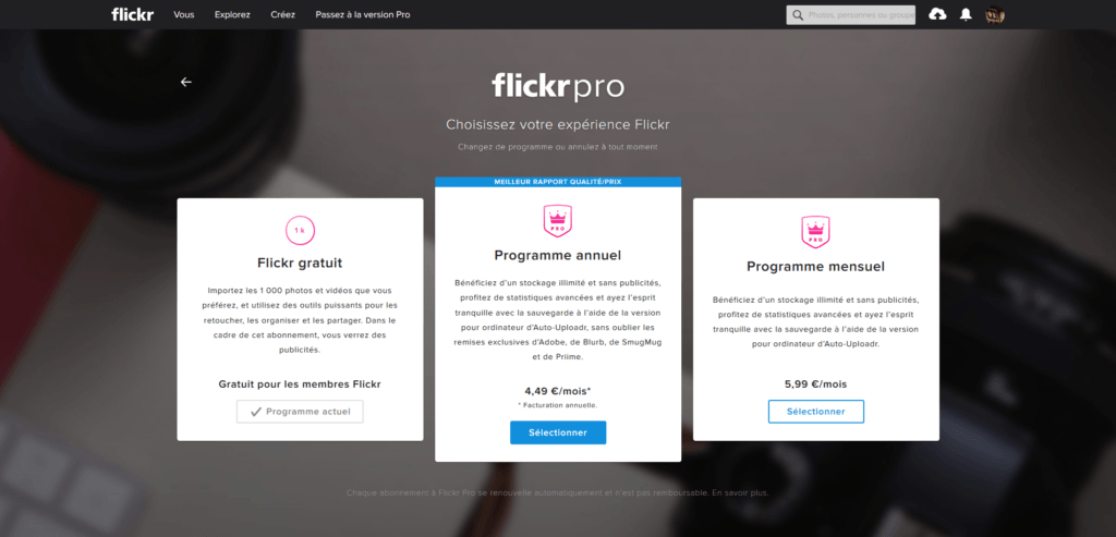 Flickr Pro