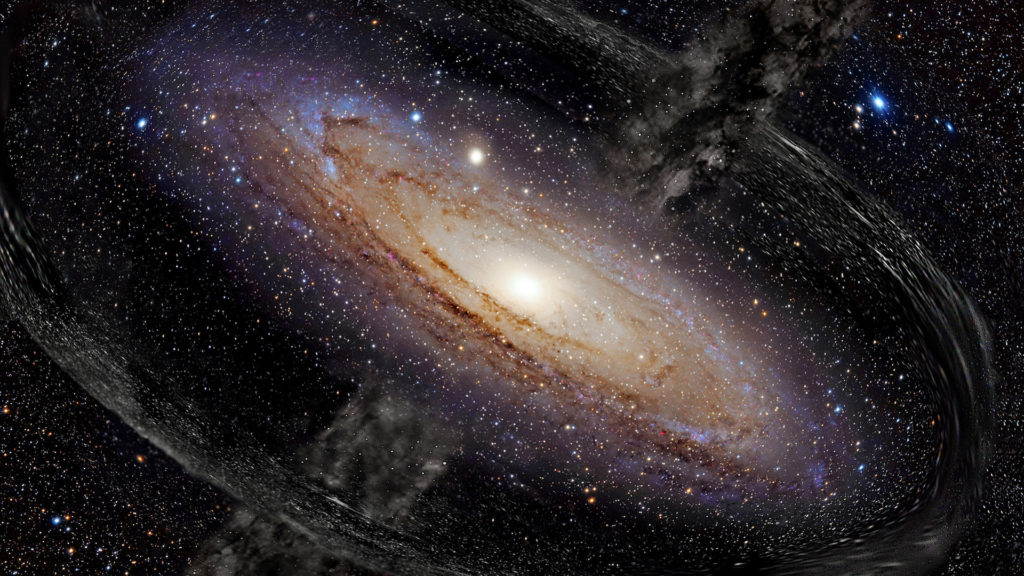 Un ouragan de matière noire serait en train de heurter notre système solaire. // Source : Flickr/CC/maxwell Hamilton (photo recadrée)