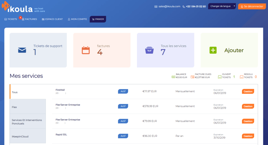 Une interface claire pour toujours savoir où l'on en est. Une interface claire pour toujours savoir où l'on en est.