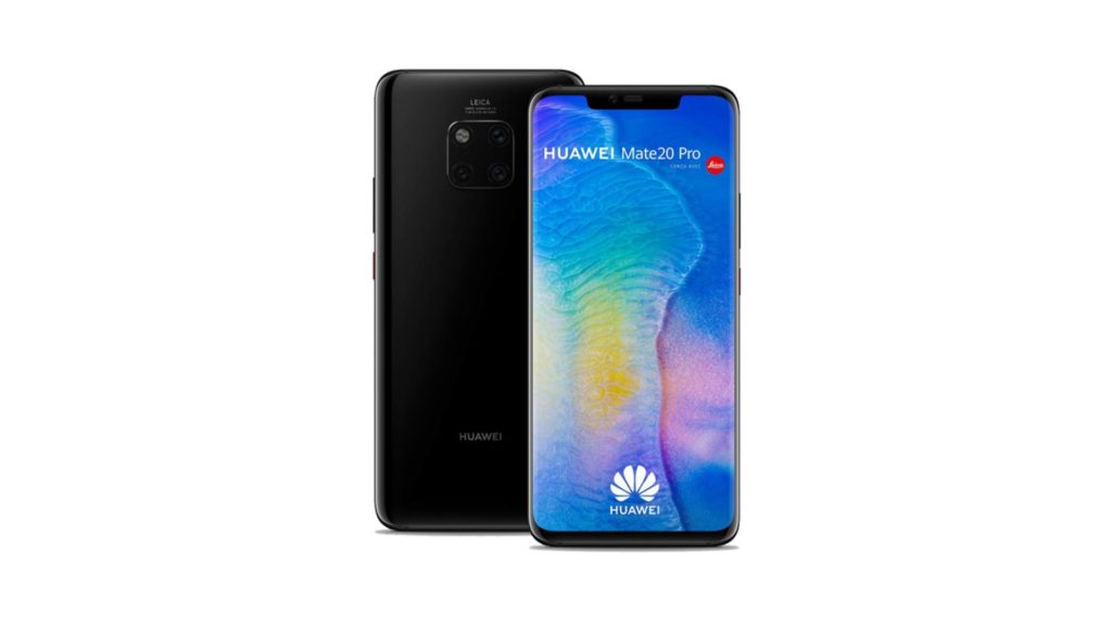 Le Huawei Mate 20 Pro // Source : Huawei Le Huawei Mate 20 Pro // Source : Huawei