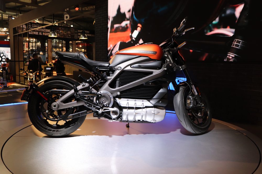 La moto électrique de Harley Davidson // Source : Electrek