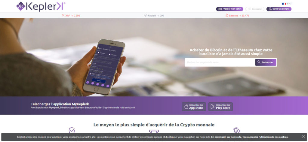 Le site KeplerK. // Source : KeplerK Le site KeplerK. // Source : KeplerK