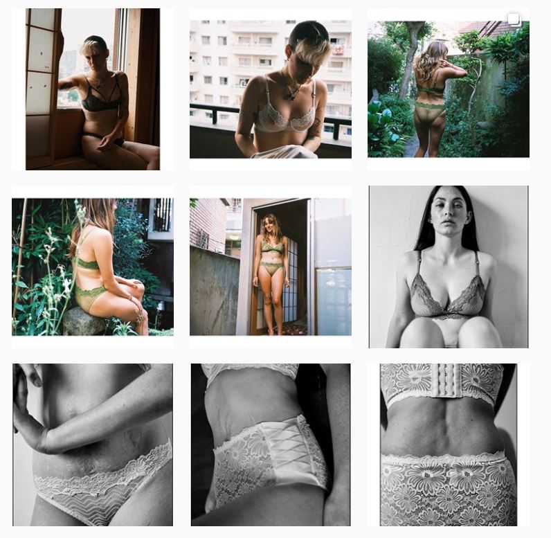 La marque Lonely Lingerie ne retouche pas ses modèles. // Source : Capture d'écran Instagram / Lonely Lingerie