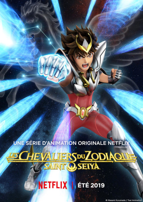 Avec son remake des Chevaliers du Zodiaque en 3D, Netflix essaye d'appuyer sur la nostalgie. // Source : Netflix