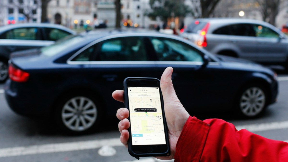 L'application Uber. // Source : Flickr/CC/Mark Warner