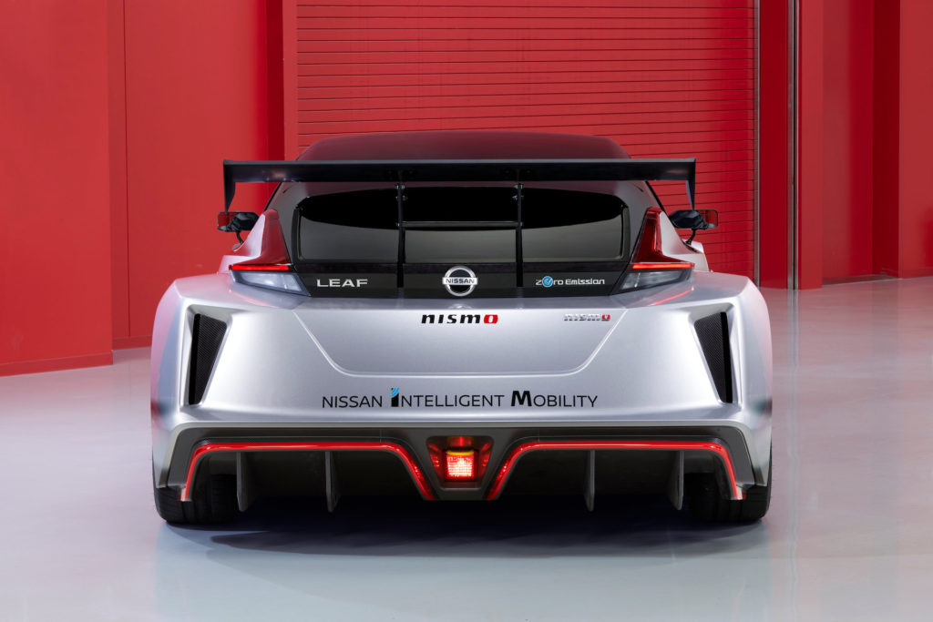 Nissan Leaf Nismo RC 2018 // Source : Nissan Nissan Leaf Nismo RC 2018 // Source : Nissan