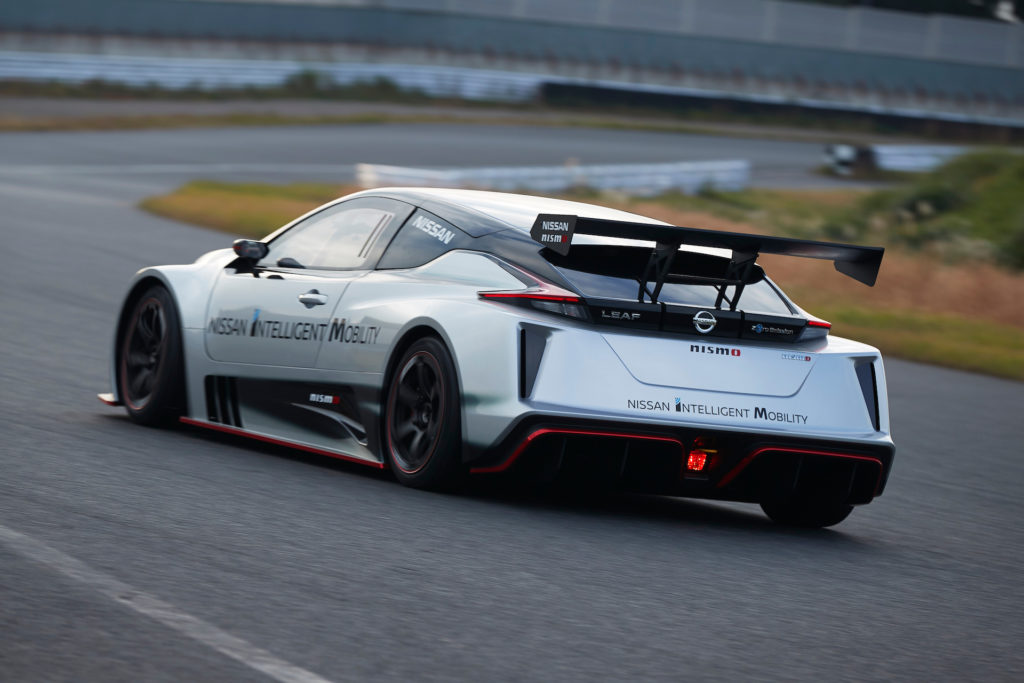 Nissan Leaf Nismo RC 2018 // Source : Nissan Nissan Leaf Nismo RC 2018 // Source : Nissan