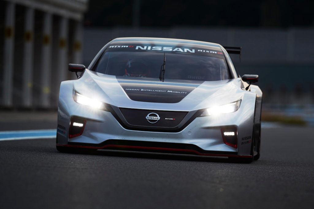 Nissan Leaf Nismo RC 2018 // Source : Nissan Nissan Leaf Nismo RC 2018 // Source : Nissan
