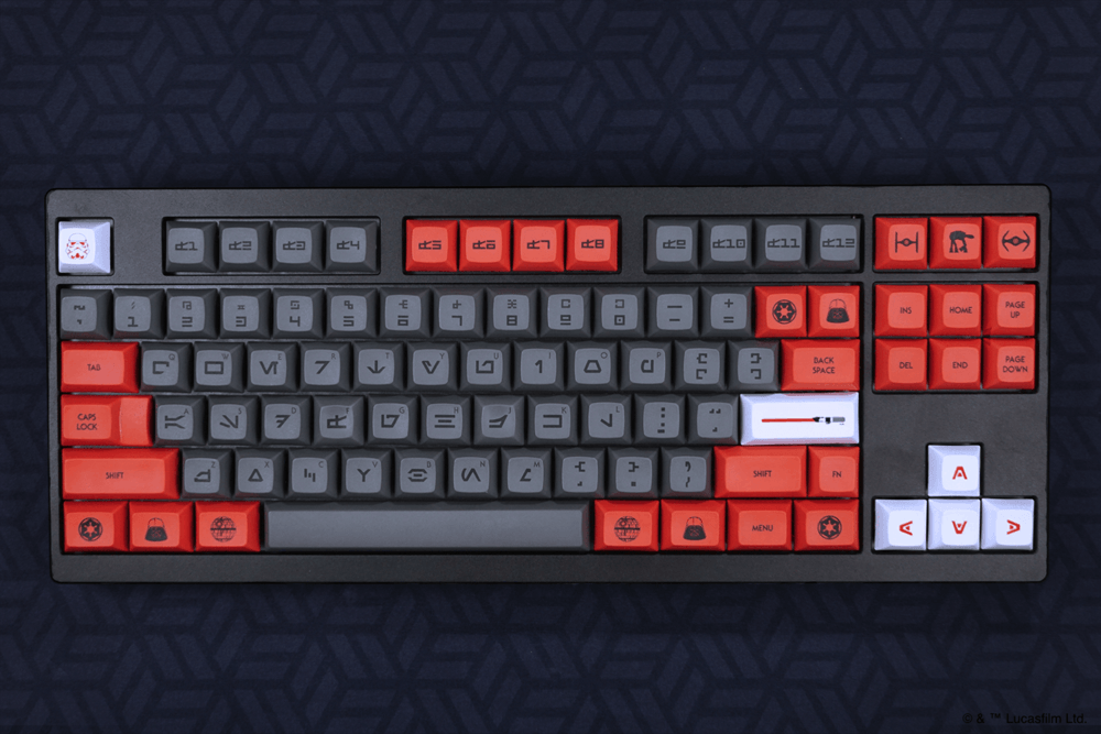 Clavier Galactic Empire DSA Keycap Set // Source : NovelKeys