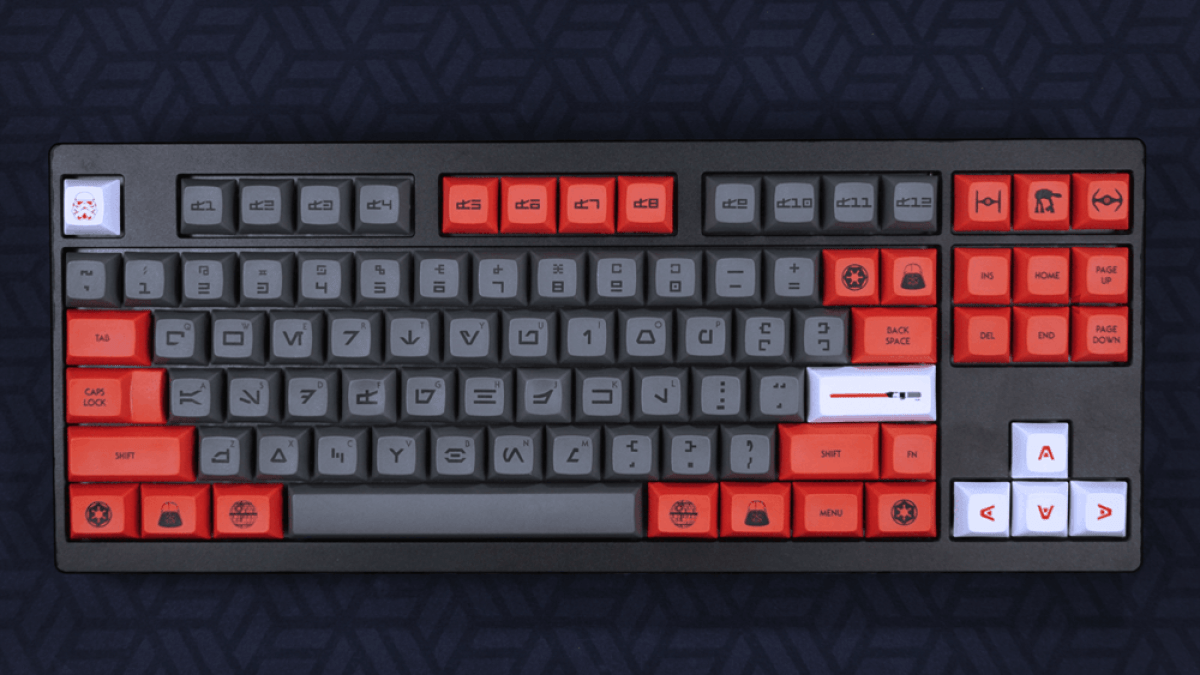 Clavier Galactic Empire DSA Keycap Set // Source : NovelKeys