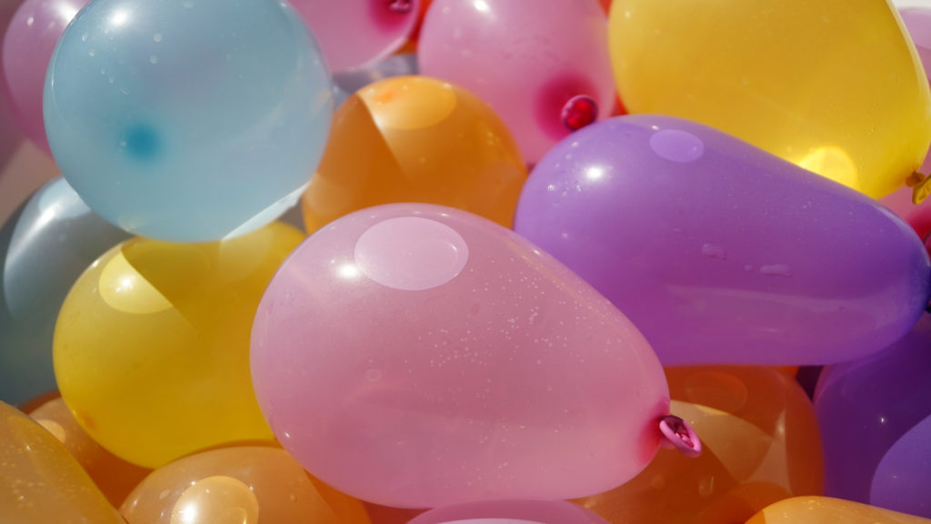 Les ballons en latex biodégradables ne sont pas forcément un gage d'écologie. // Source : Pixabay/CC0 (photo recadrée)