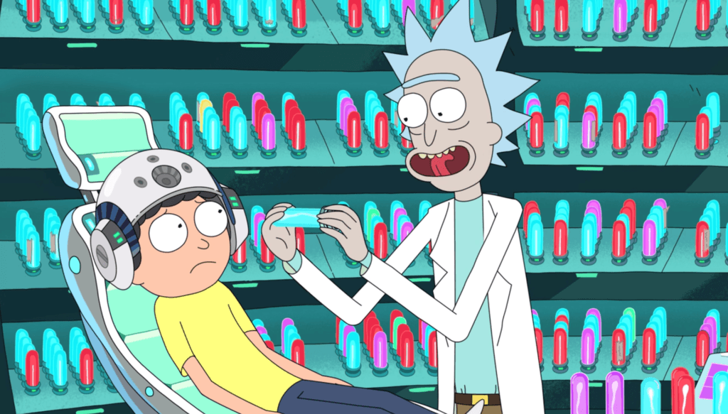 Capture d'écran Rick and Morty saison 3 // Source : Adult Swim/Netflix Capture d'écran Rick and Morty saison 3 // Source : Adult Swim/Netflix