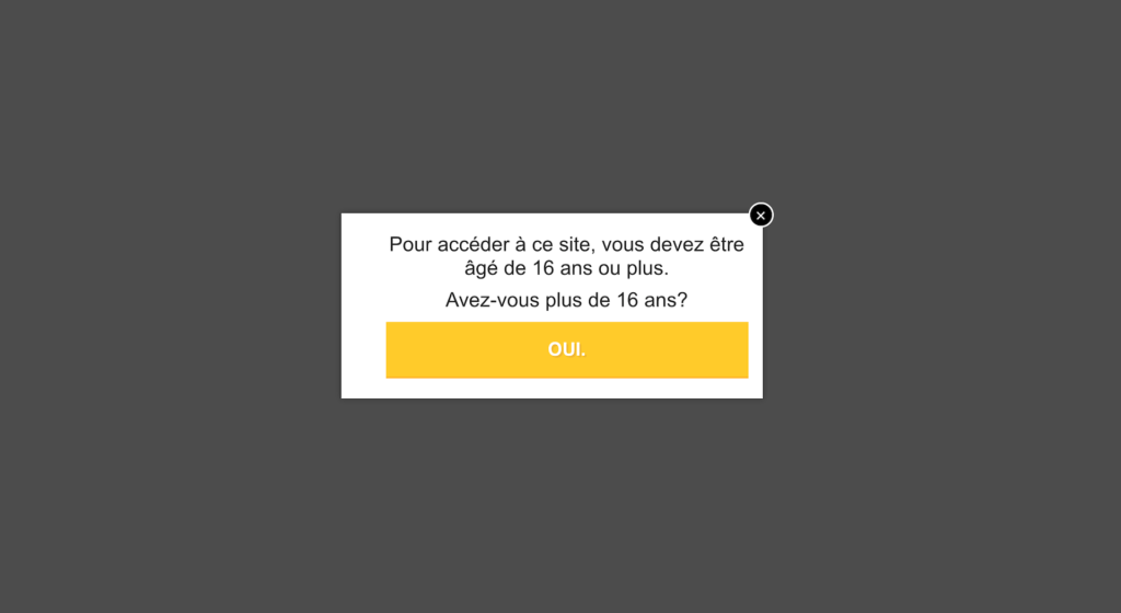 Capture d'écran du site en question Capture d'écran du site en question