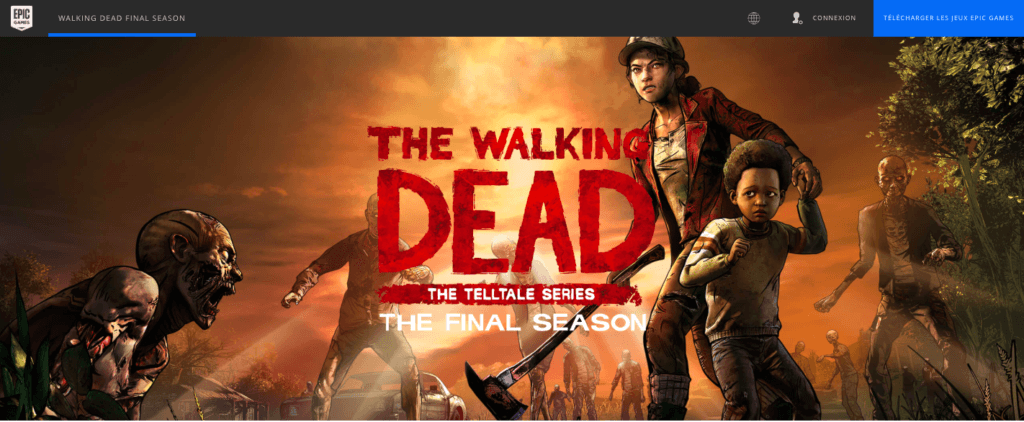 Les deux premiers épisodes de la saison finale sont déjà disponibles sur l'Epic Games Store, le troisième arrivera le 15 janvier // Source : Epic Games store, capture du 21/12/2019