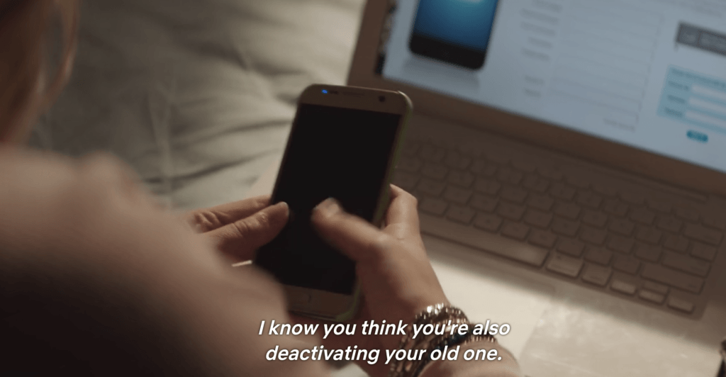 Le twist du cloud // Source : You, par Lifetime, sur Netflix Le twist du cloud // Source : You, par Lifetime, sur Netflix