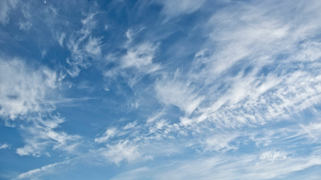 Des nuages dans le ciel. // Source : Pixabay/CC0 (photo recadrée)