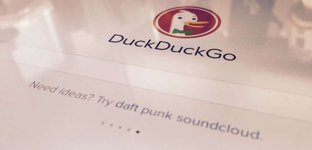 DuckDuckGo. // Source : Ian Clark