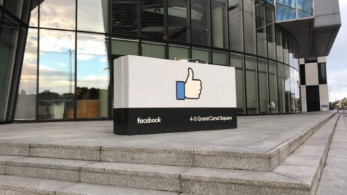 Les locaux de Facebook à Dublin. // Source : Photo Nelly Lesage pour Numerama