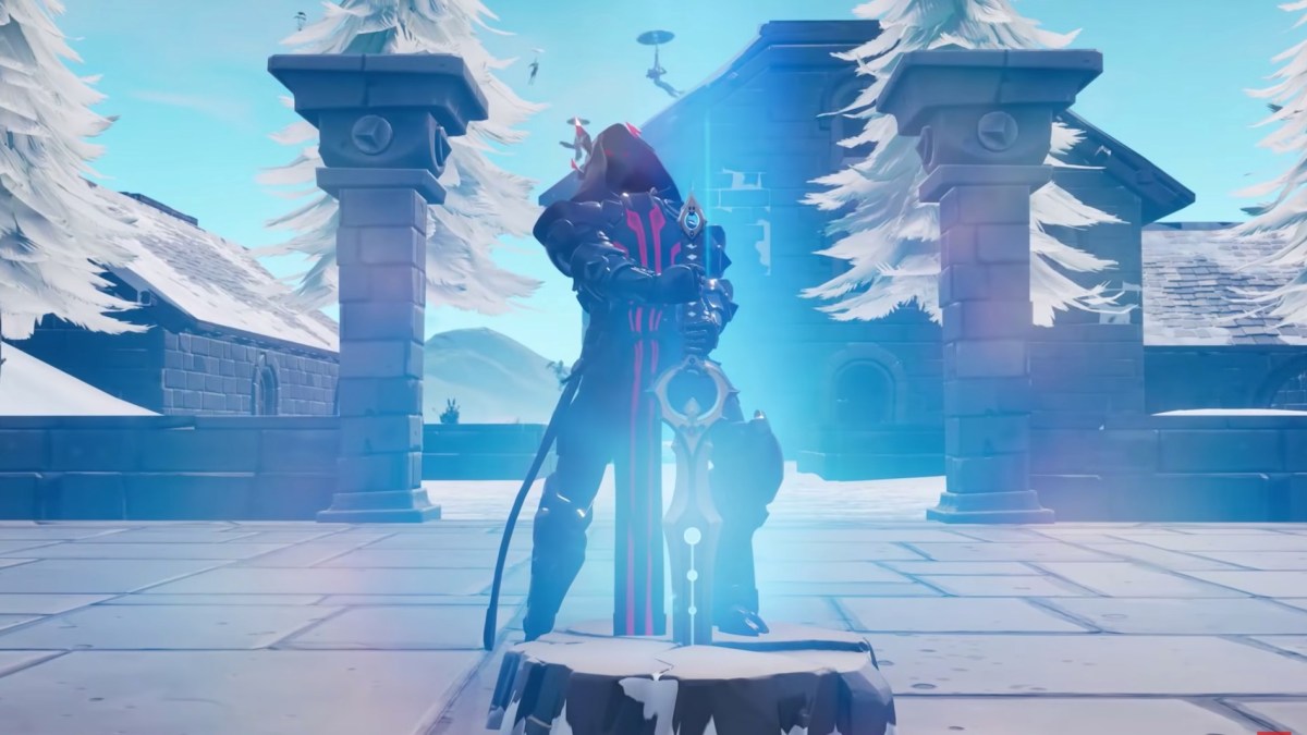 L'Infinity Blade dans Fortnite // Source : YouTube