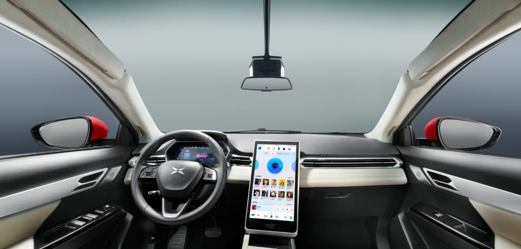 Habitacle du SUV Xiaopeng Motors G3 // Source : Xiaopeng Motors Habitacle du SUV Xiaopeng Motors G3 // Source : Xiaopeng Motors