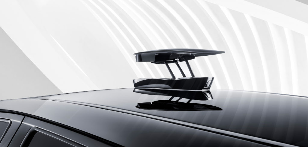Capteur du SUV Xiaopeng Motors G3 // Source : Xiaopeng Motors Capteur du SUV Xiaopeng Motors G3 // Source : Xiaopeng Motors