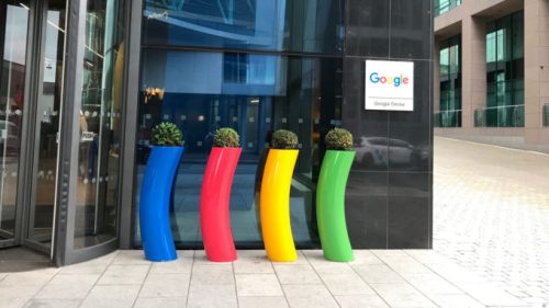 Les locaux de Google à Dublin. // Source : Nelly Lesage pour Numerama