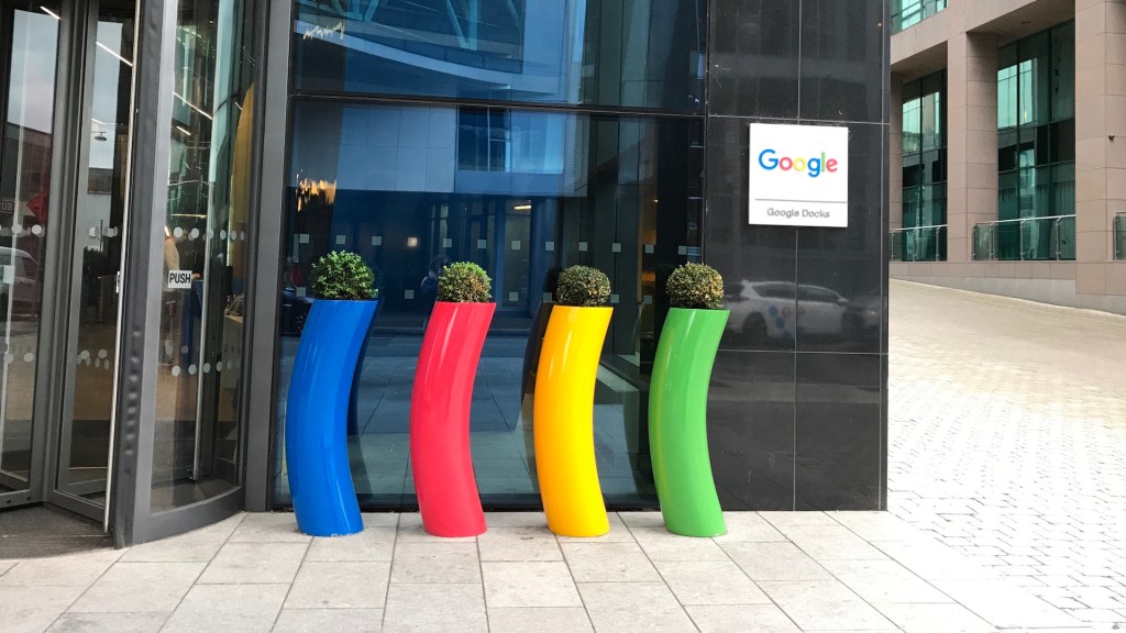 Les locaux de Google à Dublin. // Source : Nelly Lesage pour Numerama