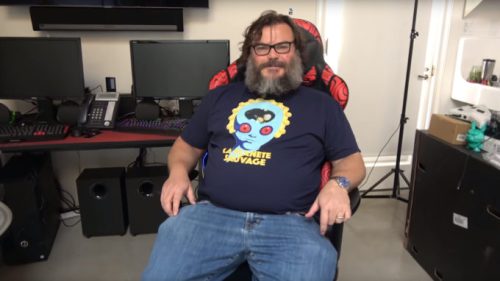 Jack Black, dans sa première vidéo YouTube. // Source : Capture d'écran YouTube / Jack Black