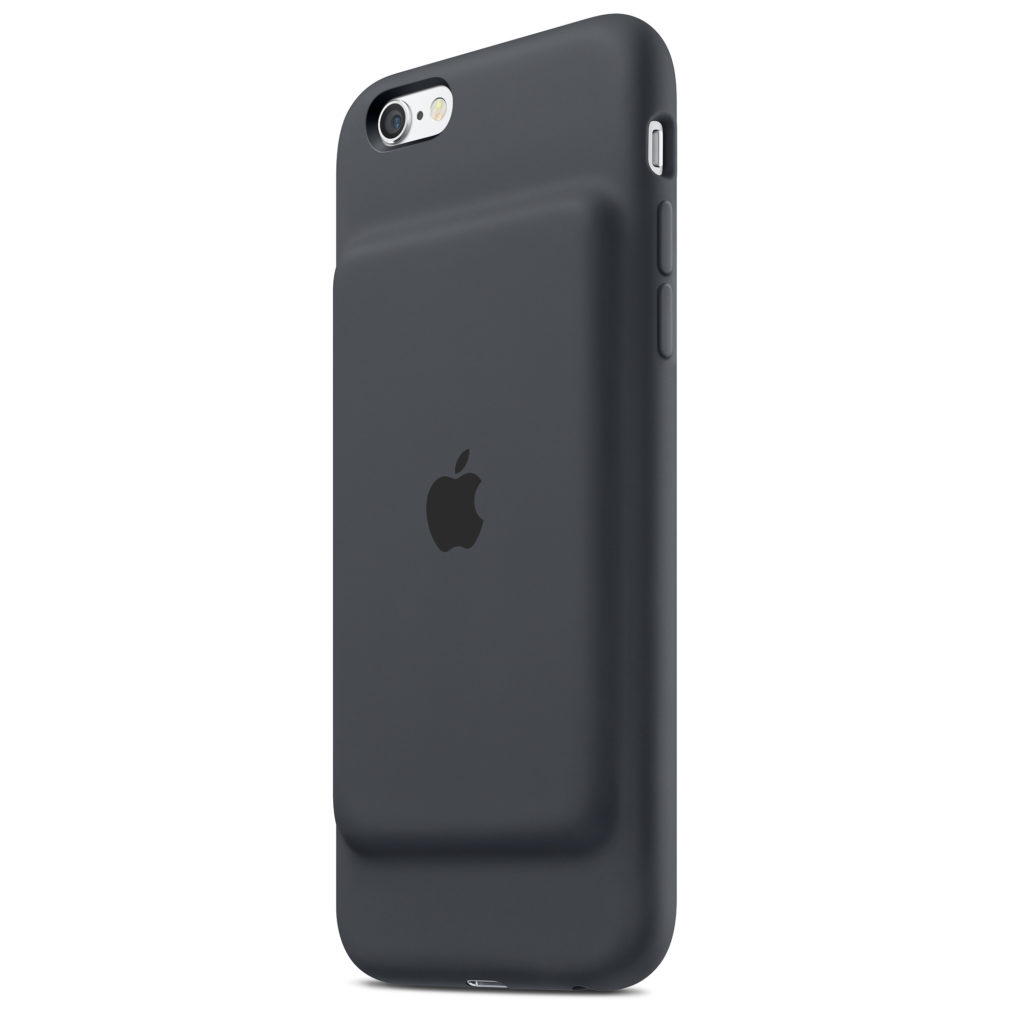Smart Battery Case pour iPhone 6/6s // Source : Apple Smart Battery Case pour iPhone 6/6s // Source : Apple