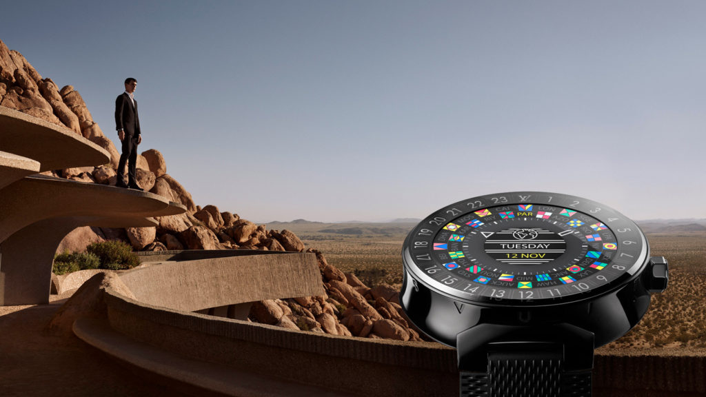 Montre Louis Vuitton Tambour Horizon // Source : Louis Vuitton Montre Louis Vuitton Tambour Horizon // Source : Louis Vuitton