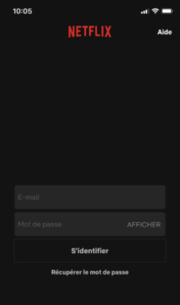 La nouvelle interface Netflix mobile (29/12/18)