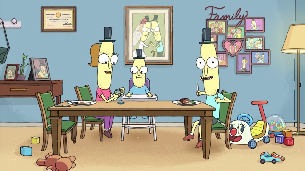 Capture d'écran de l'épisode 10 de la saison 3 // Source : Rick and Morty sur Netflix Capture d'écran de l'épisode 10 de la saison 3 // Source : Rick and Morty sur Netflix