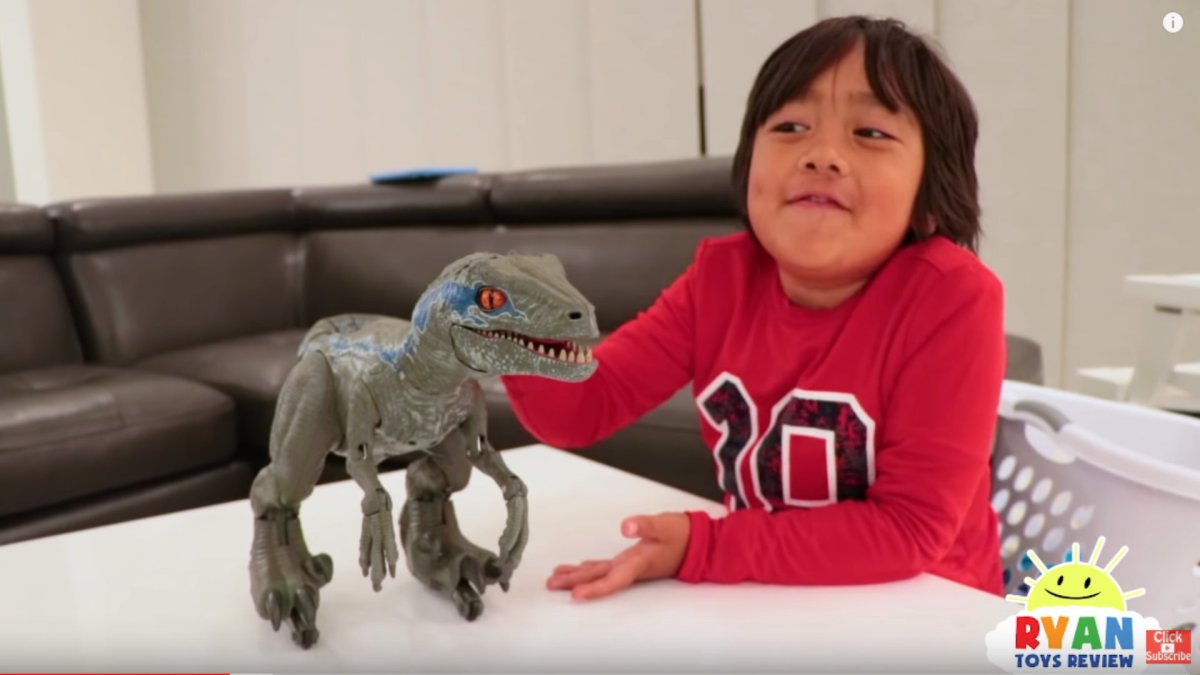 Ryan n'a que 8 ans. // Source : Capture d'écran YouTube / Ryan ToysReview