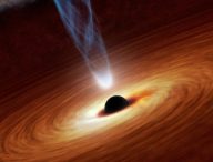 Un trou noir. // Source : NASA/JPL-Caltech (photo recadrée)