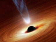 Un trou noir. // Source : NASA/JPL-Caltech (photo recadrée)