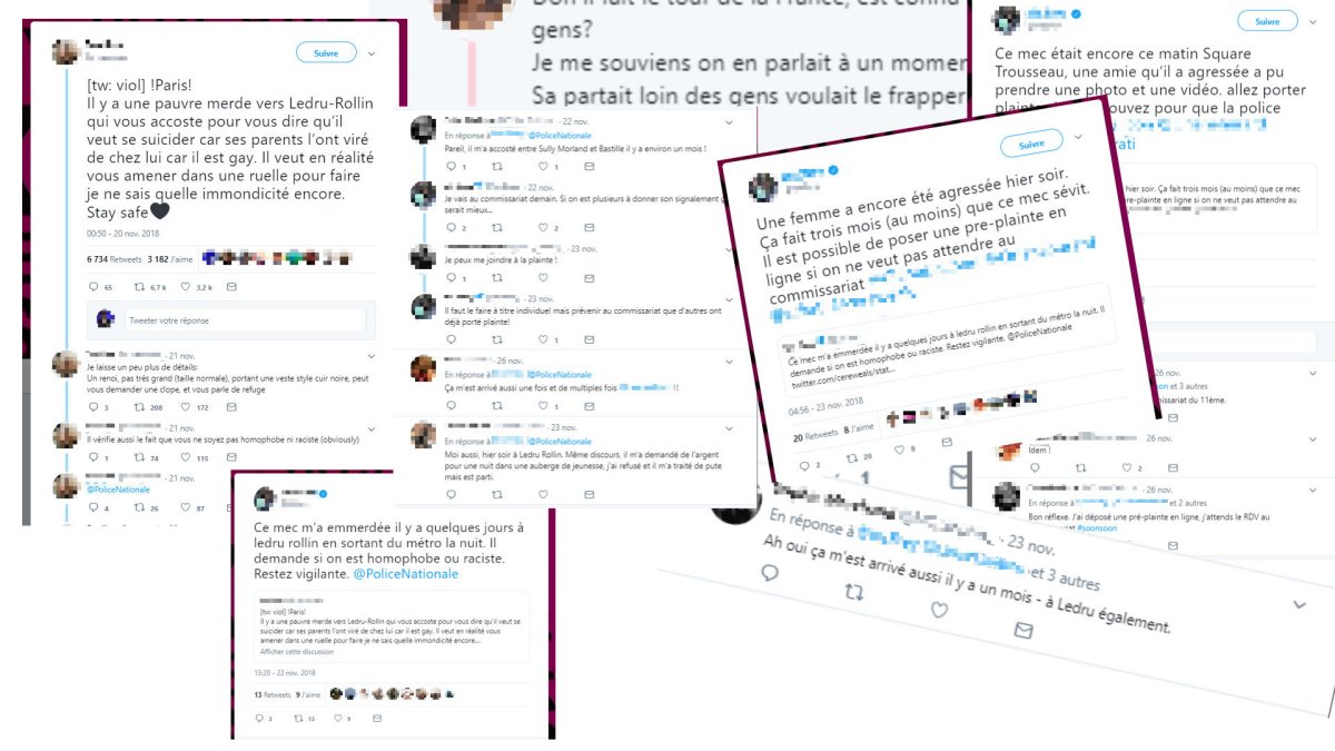 Les témoignages se sont multipliés sur Twitter. // Source : Captures d'écran Twitter / Numerama