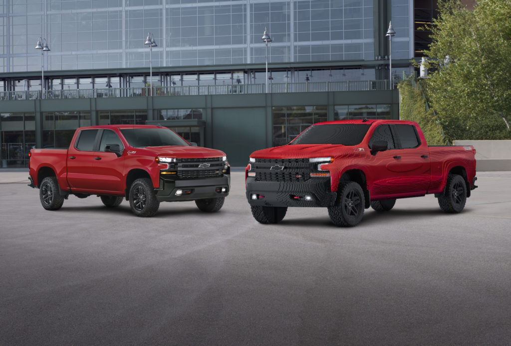 Chevrolet Silverado Lego // Source : Chevrolet Chevrolet Silverado Lego // Source : Chevrolet