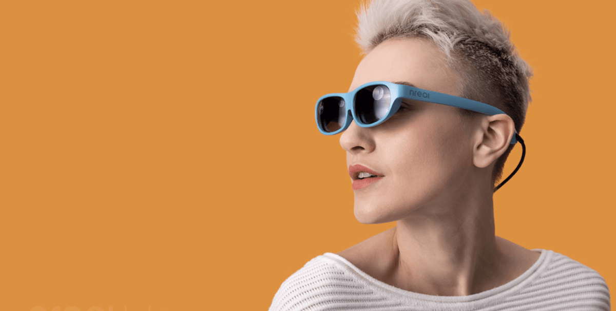 Lunettes de réalité mixte nreal light // Source : nreal