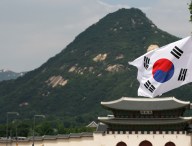 Un drapeau de la Corée du Sud // Source : Republic of Korea, via Flickr