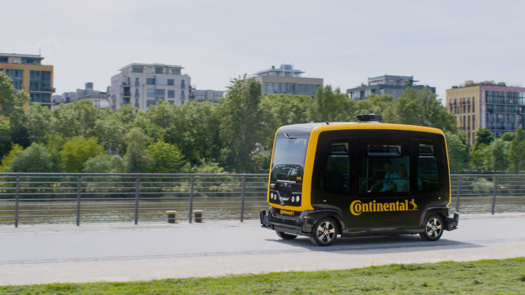 Robots livreurs par Continental // Source : Continental Robots livreurs par Continental // Source : Continental