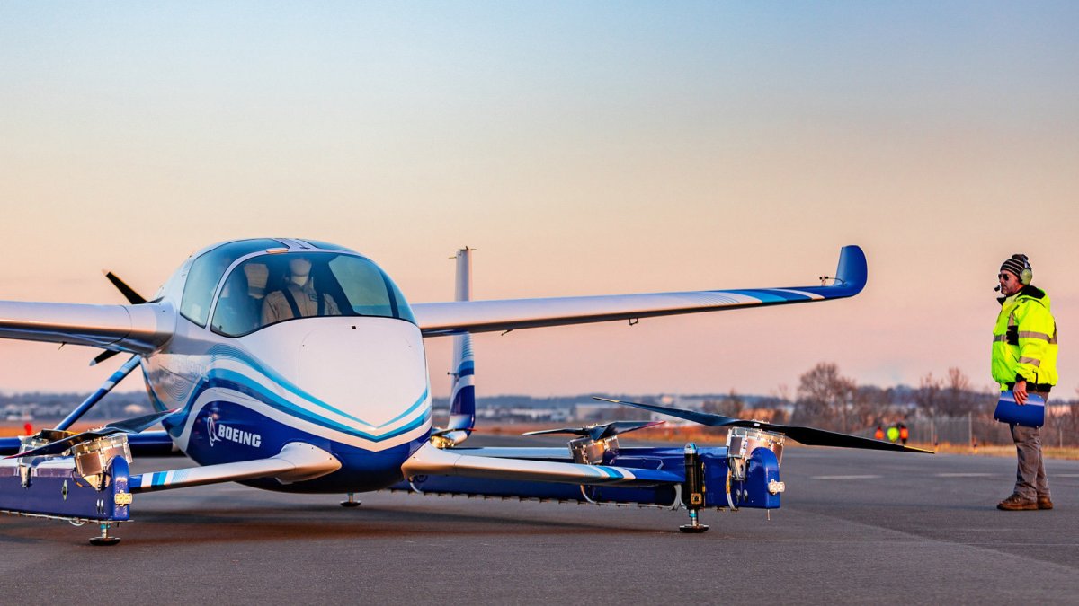 Le taxi volant de Boeing // Source : Boeing