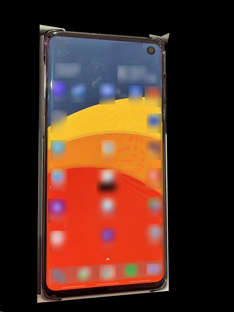 Samsung Galaxy S10 en fuite // Source : Evan Blass