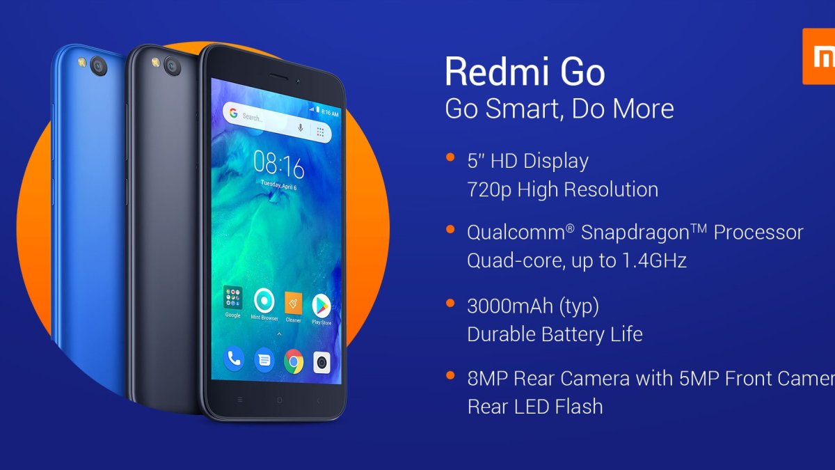 Xiaomi Redmi Go // Source : Xiaomi