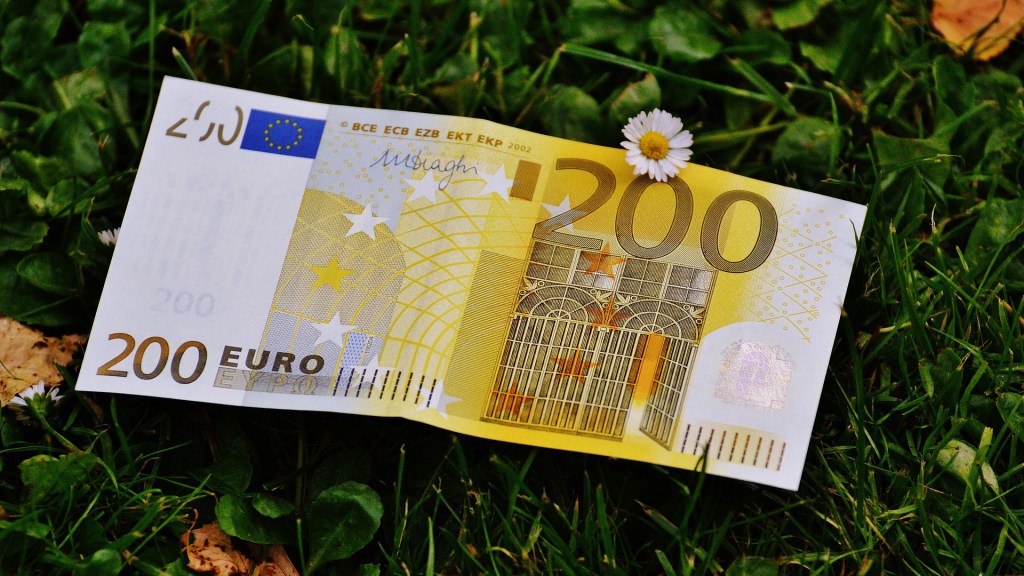 Un billet de 200 euros. // Source : Pixabay (photo recadrée)